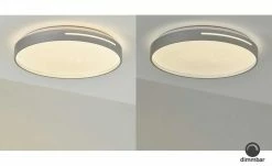 KHG LED-Deckenleuchte, 1-flammig, silberfarben -Innenleuchten Verkaufsladen 11687021 4 202203101234