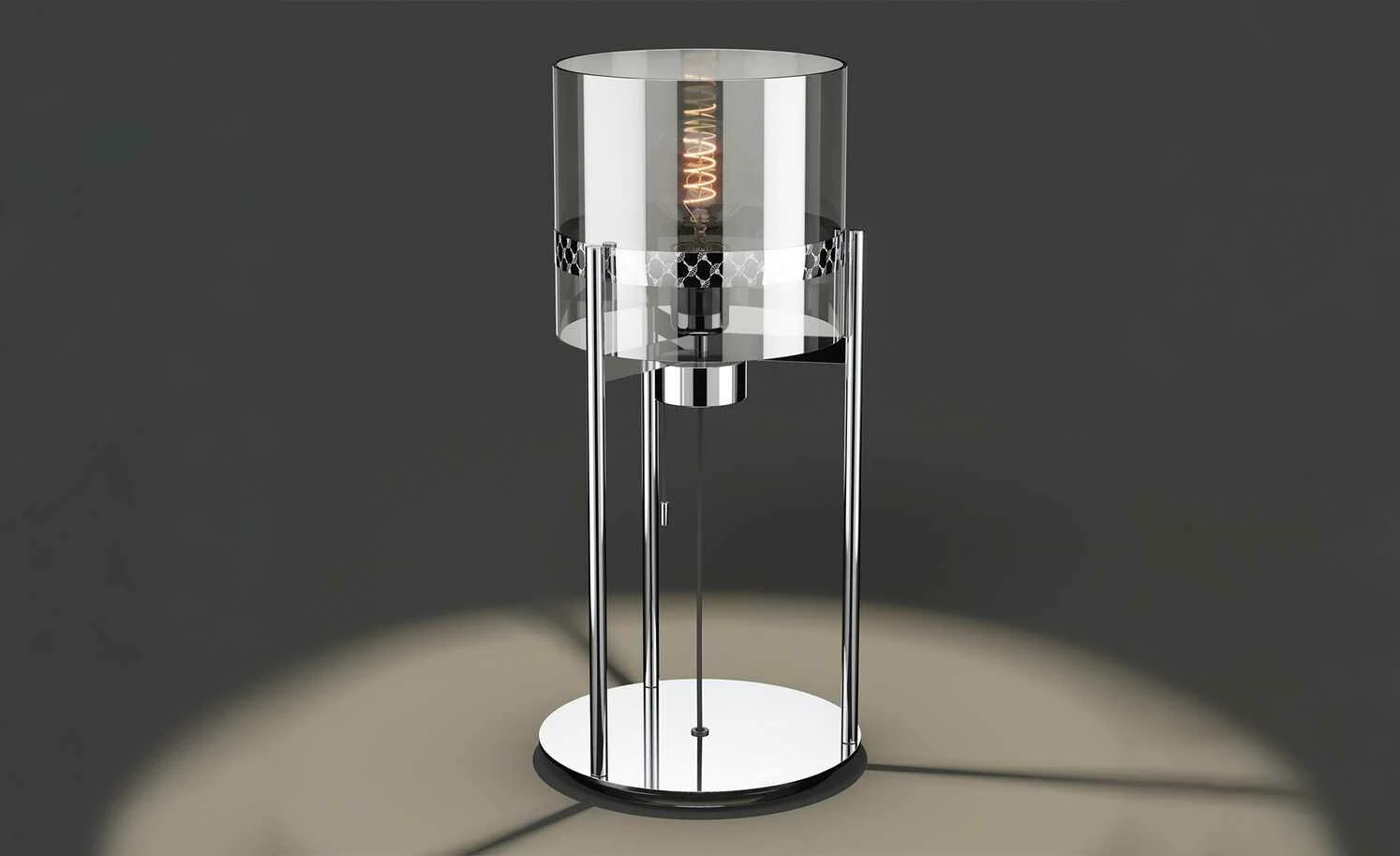 Tischleuchte Round Lights Chrome 4 Tischleuchte Round Lights Chrome – Bild 2