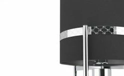 Stehleuchte 1-flammig Textil Round Lights Chrome -Innenleuchten Verkaufsladen 11687063 2 202208172232