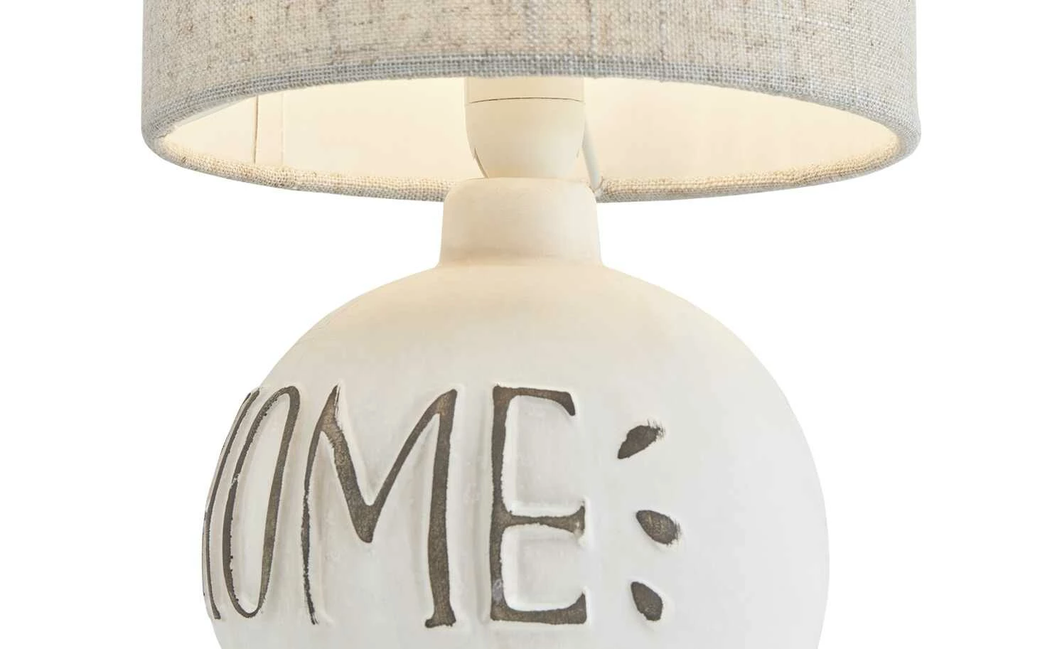 Trio Keramik-Tischleuchte, 1-flammig, grau ´Home` 8 Trio Keramik-Tischleuchte, 1-flammig, grau ´Home` – Bild 6