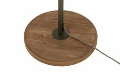 Stehleuchte, 3-flammig, schwarz/Holz -Innenleuchten Verkaufsladen 11687084 5 202111191259