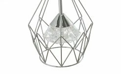 Wofi LED-Pendelleuchte 3-flammig, chrom, Kristalloptik ´Rondell´ -Innenleuchten Verkaufsladen 11687094 7 202112231310
