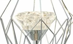 Wofi LED-Tischleuchte, Chrom in Kristalloptik -Innenleuchten Verkaufsladen 11687097 6 202203072251