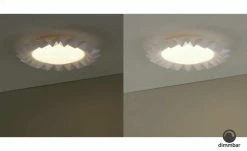 Trio LED-Deckenleuchte, weiß mit Fernbedienung `Sunflower` -Innenleuchten Verkaufsladen 11687112 7 202202041236