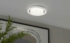 Trio LED-Deckenleuchte, weiß Starlight,-Effekt ´klein` | 10,5|W -Innenleuchten Verkaufsladen 11687113 5 202201271233