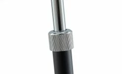 B-Leuchten Stehleuchte, 1-flammig, schwarz/chrom mit grauen Schirm -Innenleuchten Verkaufsladen 11687115 2 202111241245