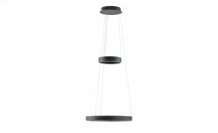 B-Leuchten LED-Pendelleuchte, schwarz `Ringe´ -Innenleuchten Verkaufsladen 11687116 10 202202071235