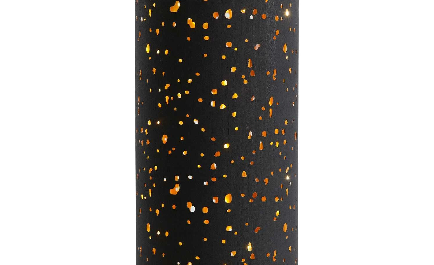 Trio LED-Stehleuchte, 1-flammig, Stoff schwarz/gold 8 Trio LED-Stehleuchte, 1-flammig, Stoff schwarz/gold – Bild 6