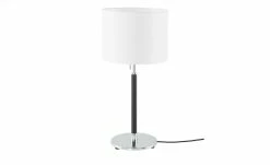 B-Leuchten Tischleuchte, 1-flammig, schwarz/chrom, Stoffschirm 15 B-Leuchten Tischleuchte, 1-flammig, schwarz/chrom, Stoffschirm -Innenleuchten Verkaufsladen 11687133 5 202112232232