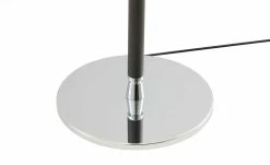 B-Leuchten Stehleuchte, 1-flammig, schwarz/chrom,Stoffschirm -Innenleuchten Verkaufsladen 11687134 6 202111241245