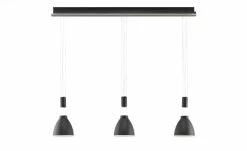 B-Leuchten LED-Pendeleuchte, 3-flammig, schwarz mit indirekter Beleuchtung -Innenleuchten Verkaufsladen 11687135 7 202111301239