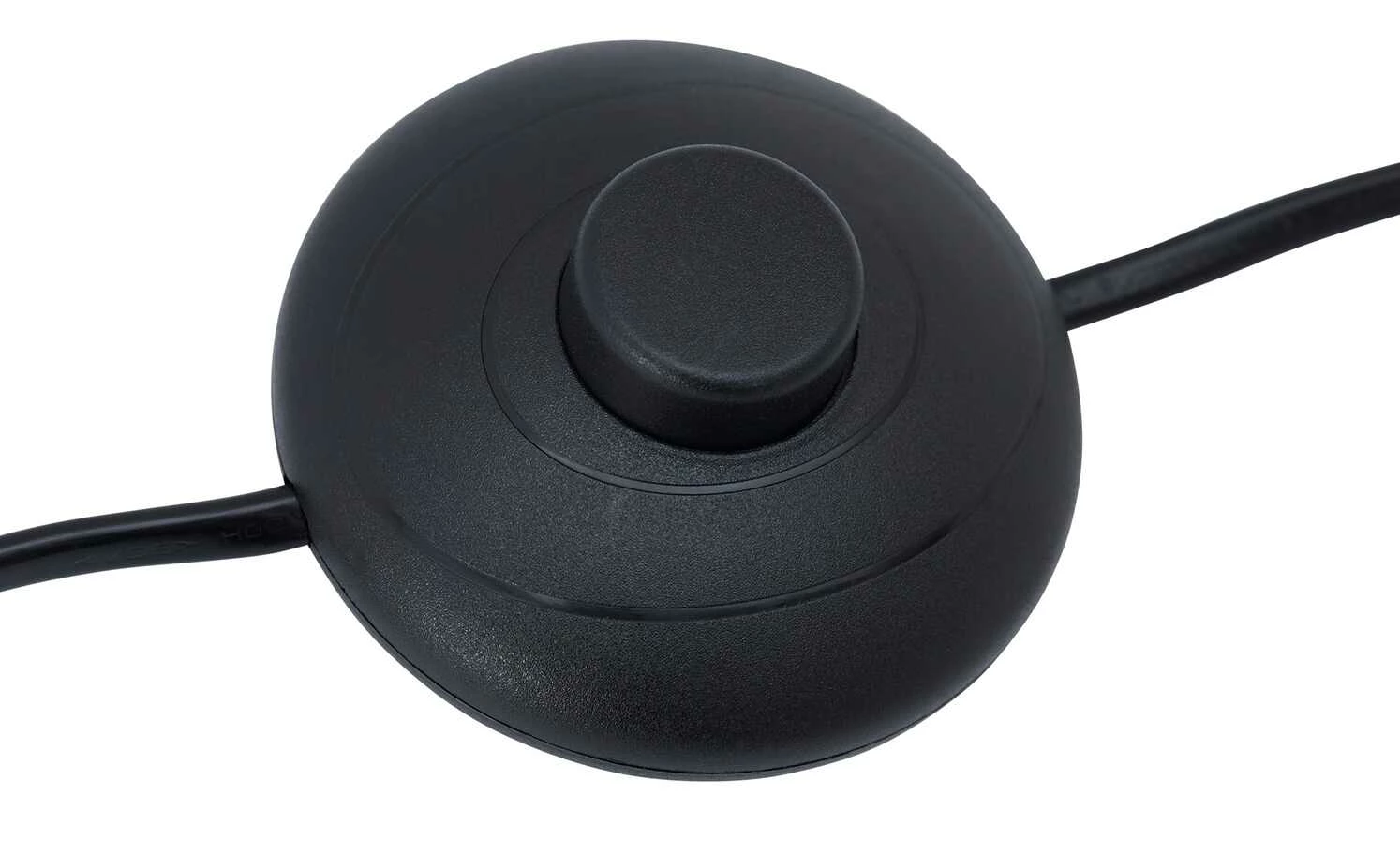 Trio Stehleuchte, 3-flammig, schwarz, Stoffschirm schwarz/gold 5 Trio Stehleuchte, 3-flammig, schwarz, Stoffschirm schwarz/gold – Bild 3