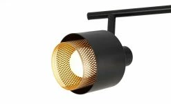 Wofi Deckenstrahler, 4-flammig, schwarz/gold -Innenleuchten Verkaufsladen 11687158 1 202202071235