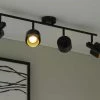 Wofi Deckenstrahler, 4-flammig, schwarz/gold -Innenleuchten Verkaufsladen 11687158 3 202202071235