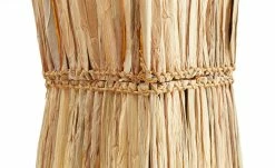 Stehleuchte, 2-flammig, Metall mit Grasgeflecht -Innenleuchten Verkaufsladen 11687173 3 202201141239