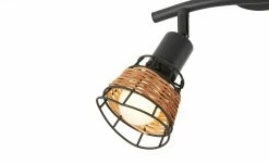 Deckenstrahler 2-flammig, Draht/ Rattan -Innenleuchten Verkaufsladen 11687181 3 202202071235