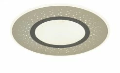 Trio LED-Deckenleuchte , Nickel matt mit Fernbedienung -Innenleuchten Verkaufsladen 11687190 6 202202231234