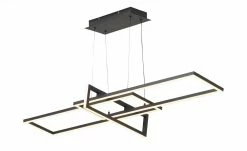 Trio LED-Pendelleuchte, schwarz, ´geometrisch` -Innenleuchten Verkaufsladen 11687193 7 202201251234