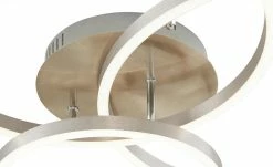 Trio LED Deckenleuchte, Nickel 3 Ringe -Innenleuchten Verkaufsladen 11687195 1 202202071235