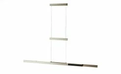 Trio LED-Pendelleuchte, alu mit Up & Down Light | silberfarben -Innenleuchten Verkaufsladen 11687196 3 202202232233