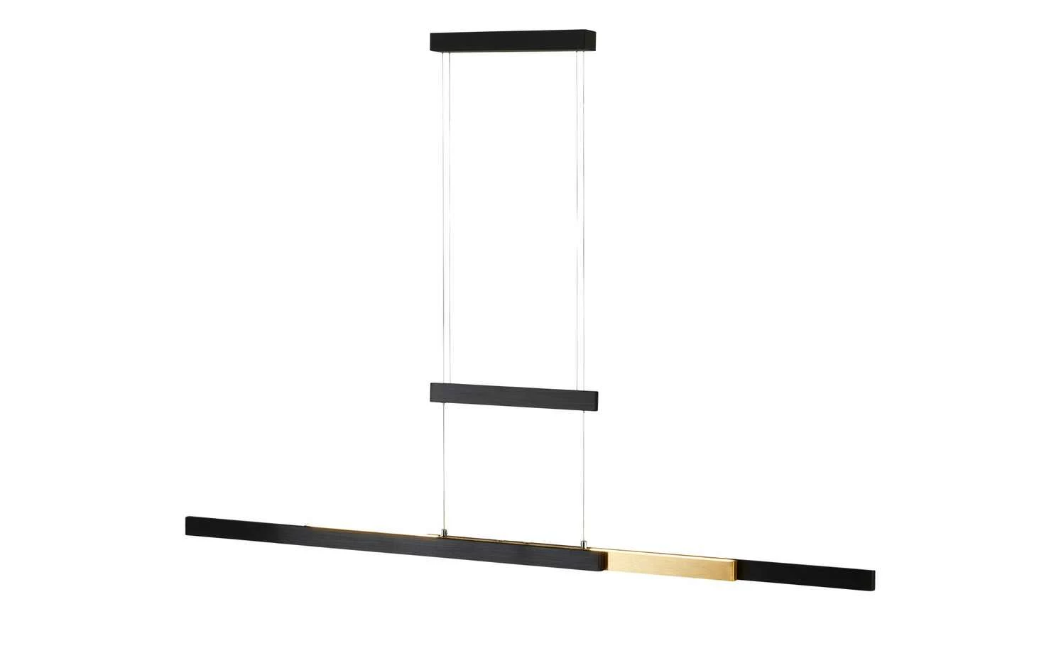 Trio LED-Pendelleuchte, schwarz mit Up & Down Light 4 Trio LED-Pendelleuchte, schwarz mit Up & Down Light – Bild 2