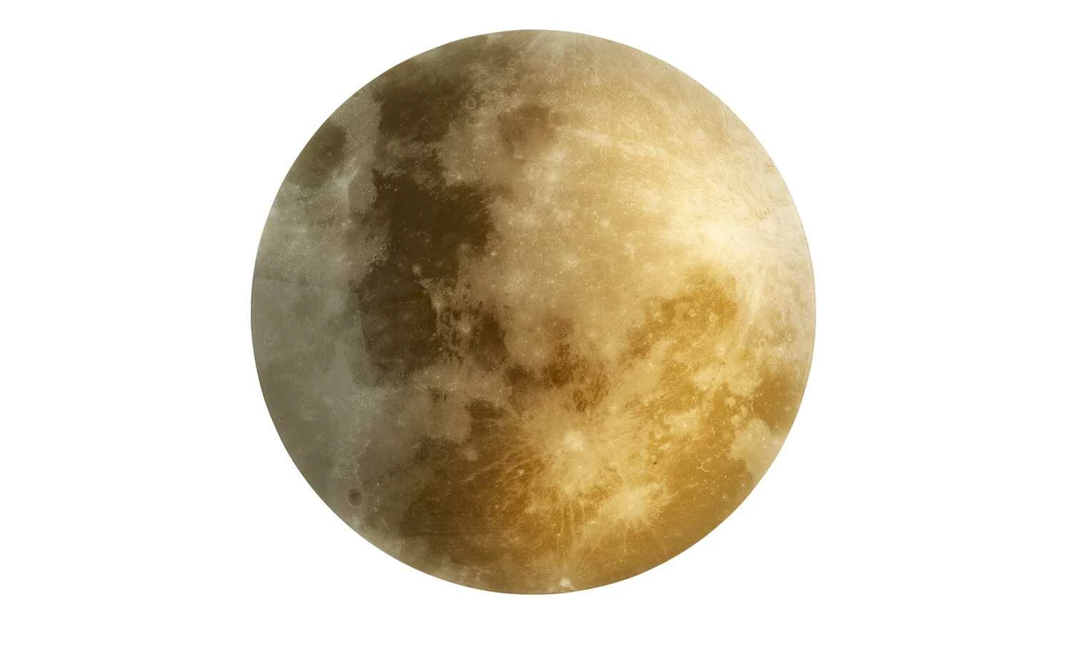 Trio LED-Deckenleuchte in Mondoptik `groß` | 40|W 11 Trio LED-Deckenleuchte in Mondoptik `groß` | 40|W – Bild 9