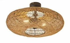 Trio Deckenleuchte, 2-flammig, Schirm aus Sisal 9 Trio Deckenleuchte, 2-flammig, Schirm aus Sisal -Innenleuchten Verkaufsladen 11687210 2 202204222231