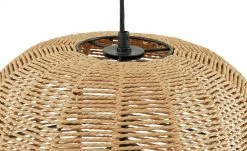 Trio Pendelleuchte, 1-flammig, Sisal braun `groß ´ | 35|cm 19 Trio Pendelleuchte, 1-flammig, Sisal braun `groß ´ | 35|cm -Innenleuchten Verkaufsladen 11687212 4 202205061253
