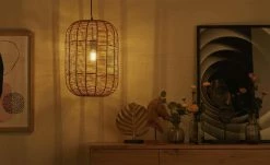 Trio Pendelleuchte, 1-flammig, Sisal braun `groß ´ | 35|cm 14 Trio Pendelleuchte, 1-flammig, Sisal braun `groß ´ | 35|cm -Innenleuchten Verkaufsladen 11687212 7 202205061253