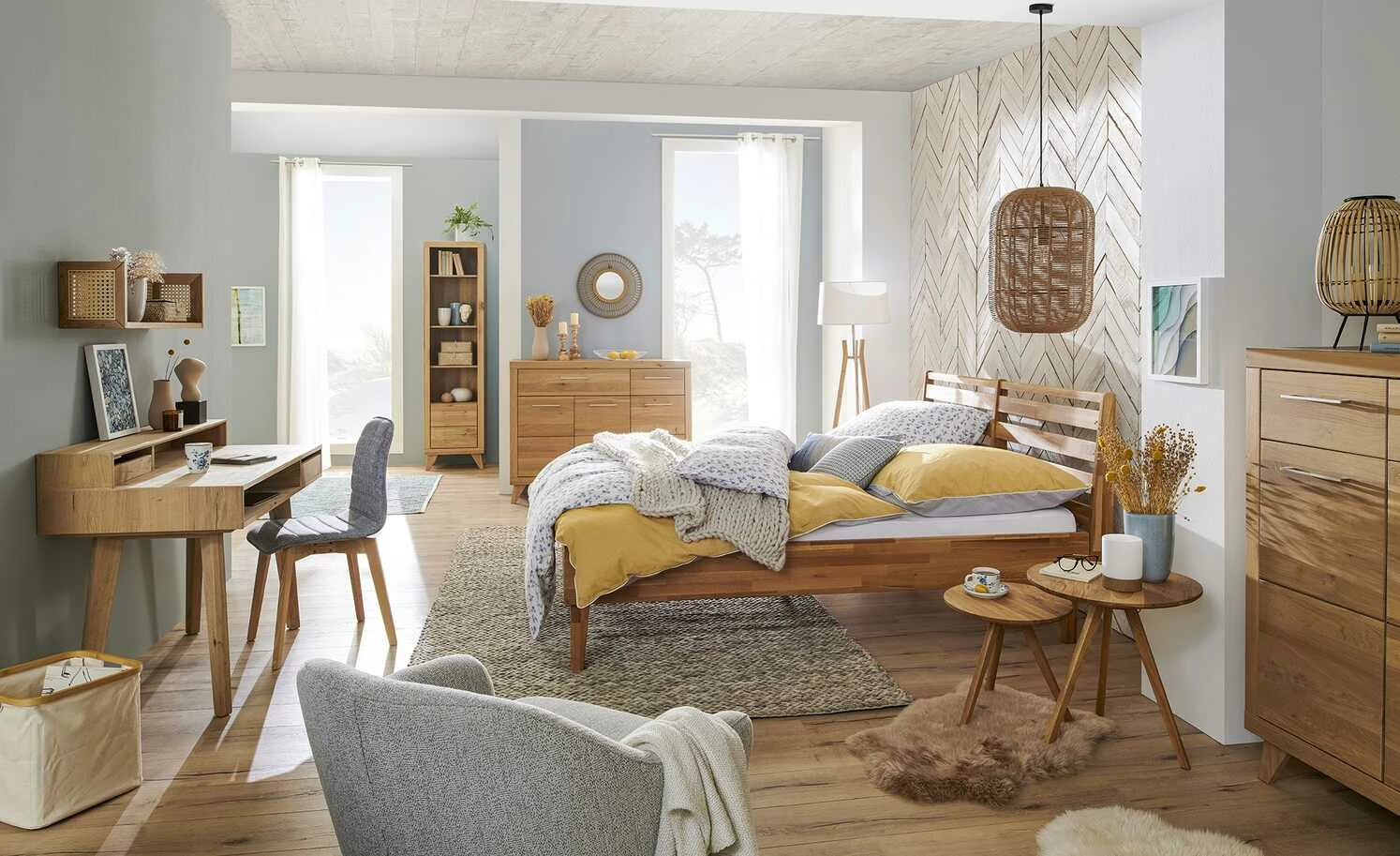 Trio Pendelleuchte, 1-flammig, Sisal braun `groß ´ | 35|cm 3 Trio Pendelleuchte, 1-flammig, Sisal braun `groß ´ | 35|cm