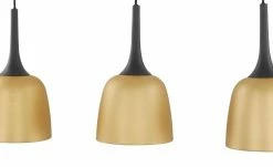 Trio Pendelleuchte, 3-flammig, Messing-matt -Innenleuchten Verkaufsladen 11687218 4 202202071235