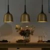 Trio Pendelleuchte, 3-flammig, Messing-matt -Innenleuchten Verkaufsladen 11687218 5 202202071235