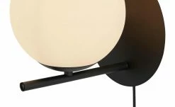 Trio Wandleuchte, 1-flammig, schwarz, Kugel weiß 13 Trio Wandleuchte, 1-flammig, schwarz, Kugel weiß -Innenleuchten Verkaufsladen 11687219 2 202203041236