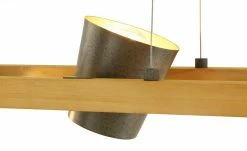 Trio Pendelleuchte, 4-flammig, Nickel antik mit Pinienholz -Innenleuchten Verkaufsladen 11687225 4 202202071235