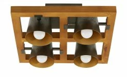 Trio Deckenstrahler, 4-flammig, Nickel-antik -Innenleuchten Verkaufsladen 11687226 4 202202071235