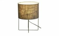 Fischer-Honsel Tischleuchte, 1-flammig, Schirm Leinen grau, sandschwarz 10 Fischer-Honsel Tischleuchte, 1-flammig, Schirm Leinen grau, sandschwarz -Innenleuchten Verkaufsladen 11687343 1 202202232233