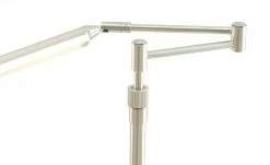 Fischer-Honsel LED-Stehleuchte Nickel matt höhenverstellbar -Innenleuchten Verkaufsladen 11687356 11 202201191242