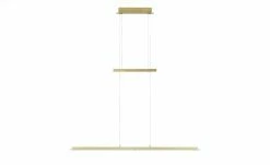 Fischer-Honsel LED-Pendelleuchte, messing matt mit Dimmer -Innenleuchten Verkaufsladen 11687375 1 202202071235