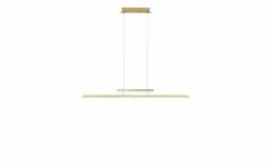 Fischer-Honsel LED-Pendelleuchte, messing matt mit Dimmer -Innenleuchten Verkaufsladen 11687375 12 202202071235