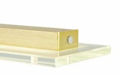 Fischer-Honsel LED-Pendelleuchte, messing matt mit Dimmer -Innenleuchten Verkaufsladen 11687375 4 202202071235