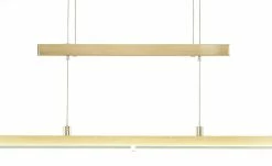 Fischer-Honsel LED-Pendelleuchte, messing matt mit Dimmer -Innenleuchten Verkaufsladen 11687375 6 202202071235