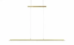 Fischer-Honsel LED-Pendelleuchte, messing matt mit Dimmer -Innenleuchten Verkaufsladen 11687375 7 202202071235