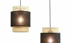 Pendelleuchte 3-flammig, Wiener Geflecht schwarz -Innenleuchten Verkaufsladen 11687457 4 202110212232