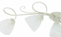 Deckenleuchte,, 5-flammig, elfenbein/goldfarben -Innenleuchten Verkaufsladen 11687497 4 202206231234