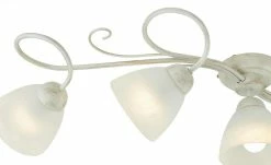 Deckenleuchte,, 5-flammig, elfenbein/goldfarben -Innenleuchten Verkaufsladen 11687497 5 202206231234