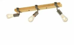 Paul Neuhaus Deckenstrahler, 3-flammig, Kiefernholz/Metall -Innenleuchten Verkaufsladen 11687515 2 202202071235