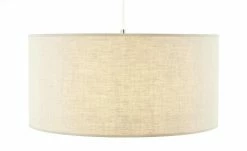 Pendelleuchte, 1-flammig, Leinen natur | Creme -Innenleuchten Verkaufsladen 11687527 3 202202021242