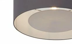 Pendelleuchte, 1-flammig, Stoff grau -Innenleuchten Verkaufsladen 11687528 5 202203072251