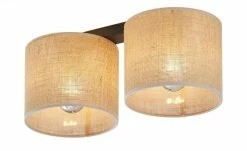Deckenleuchte, 2-flammig mit Schirmen aus Jute 9 Deckenleuchte, 2-flammig mit Schirmen aus Jute -Innenleuchten Verkaufsladen 11687788 1 202206231234