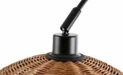 Bogenleuchte, 1-flammig, Rattan-Schirm -Innenleuchten Verkaufsladen 11687883 2 202204122233